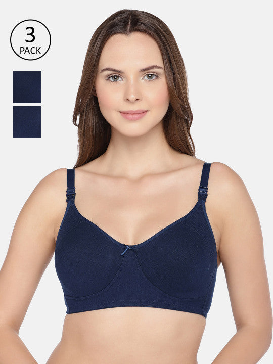 Inner Sense Organic Cotton Antimicrobial Soft feeding Bra