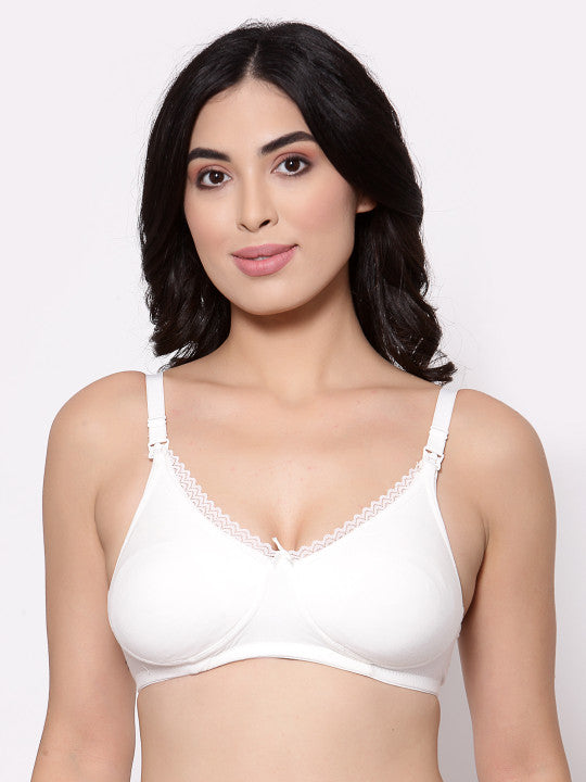 Inner Sense Women Pack of 3 Multi Solid Soft Antimicrobial Nursing Bra