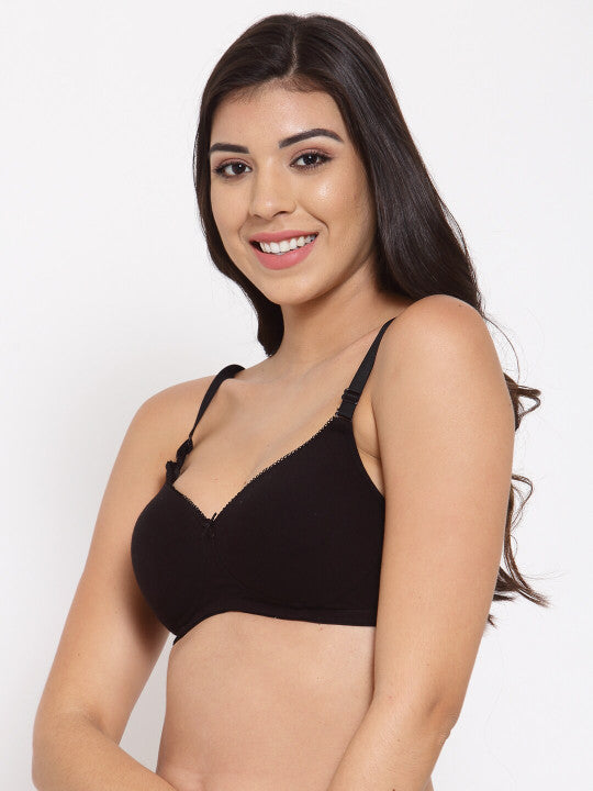 Inner Sense Lightly Padded Full Coverage Anti-Microbial Anti-Odour T-Shirt Bra