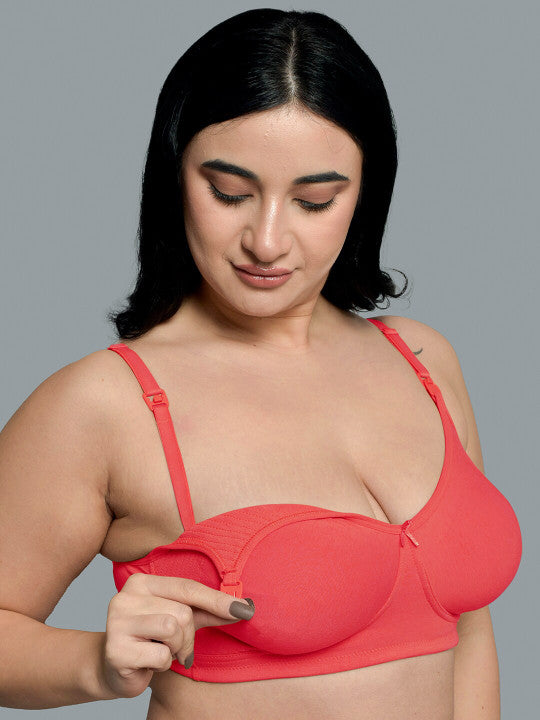Inner Sense Full Coverage Non Padded Anti Odour Maternity Bra