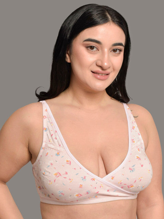 Inner Sense Plus Size Non-Wired Non Padded Anti Odour Anti Microbial Maternity Bra - Image 2