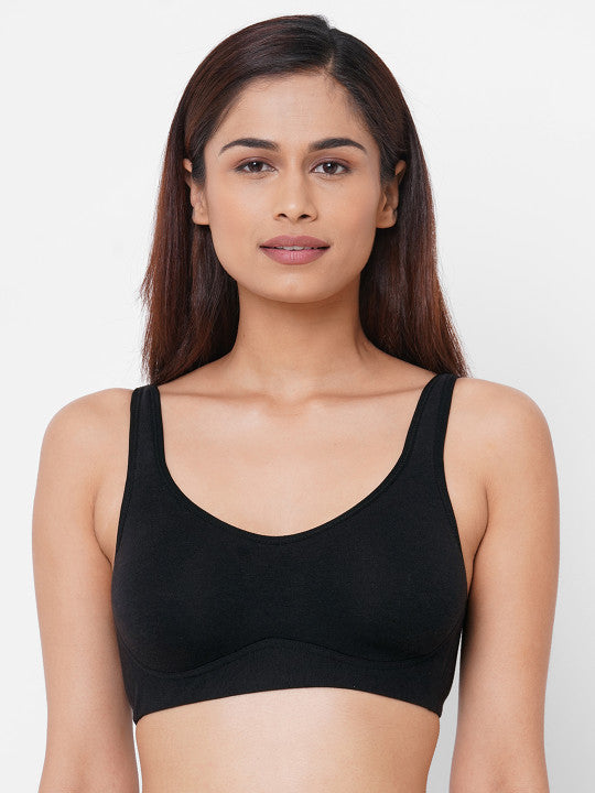 Inner Sense Pack of 2 Multicolored Printed Antimicrobial Non-wired Boho Bralette