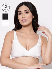 Inner Sense Organic Cotton Antimicrobial Sleeping/Feeding Bra(Pack of 3) IMBC007E_7E_7G