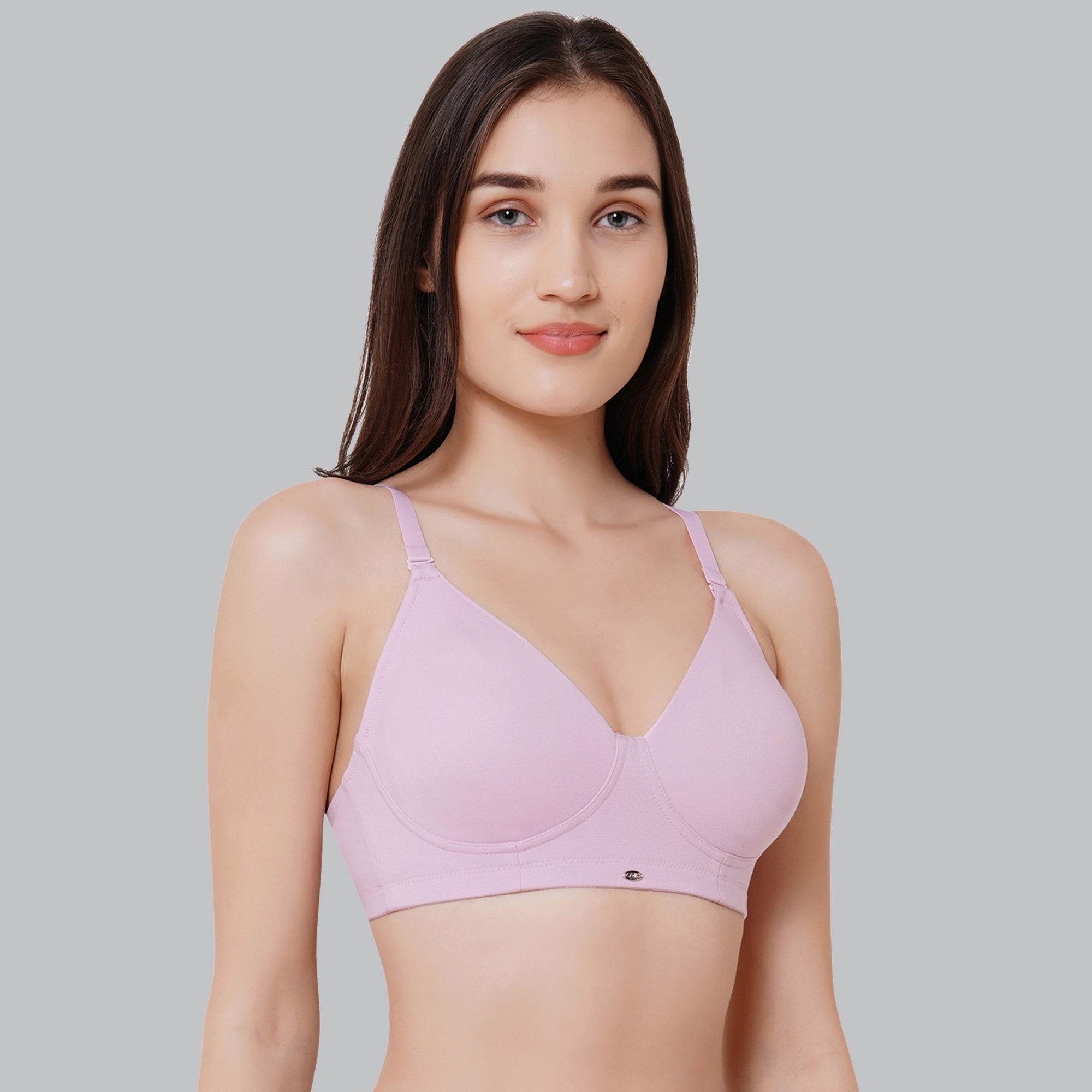 Ultimate Comfort: Non-Padded, Non-Wired Full Coverage T-Shirt Bra for Everyday Wear