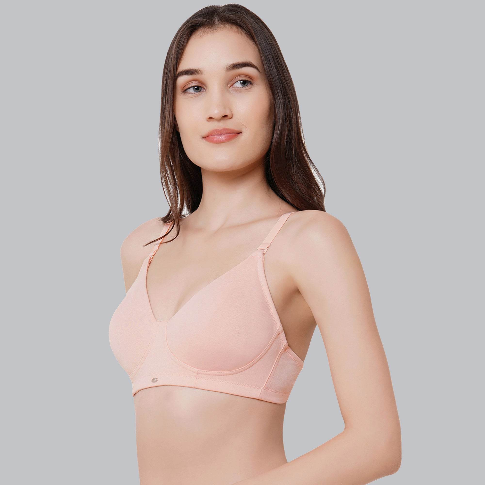 Ultimate Comfort Non-Padded, Non-Wired Full Coverage T-Shirt Bra for Everyday Wear