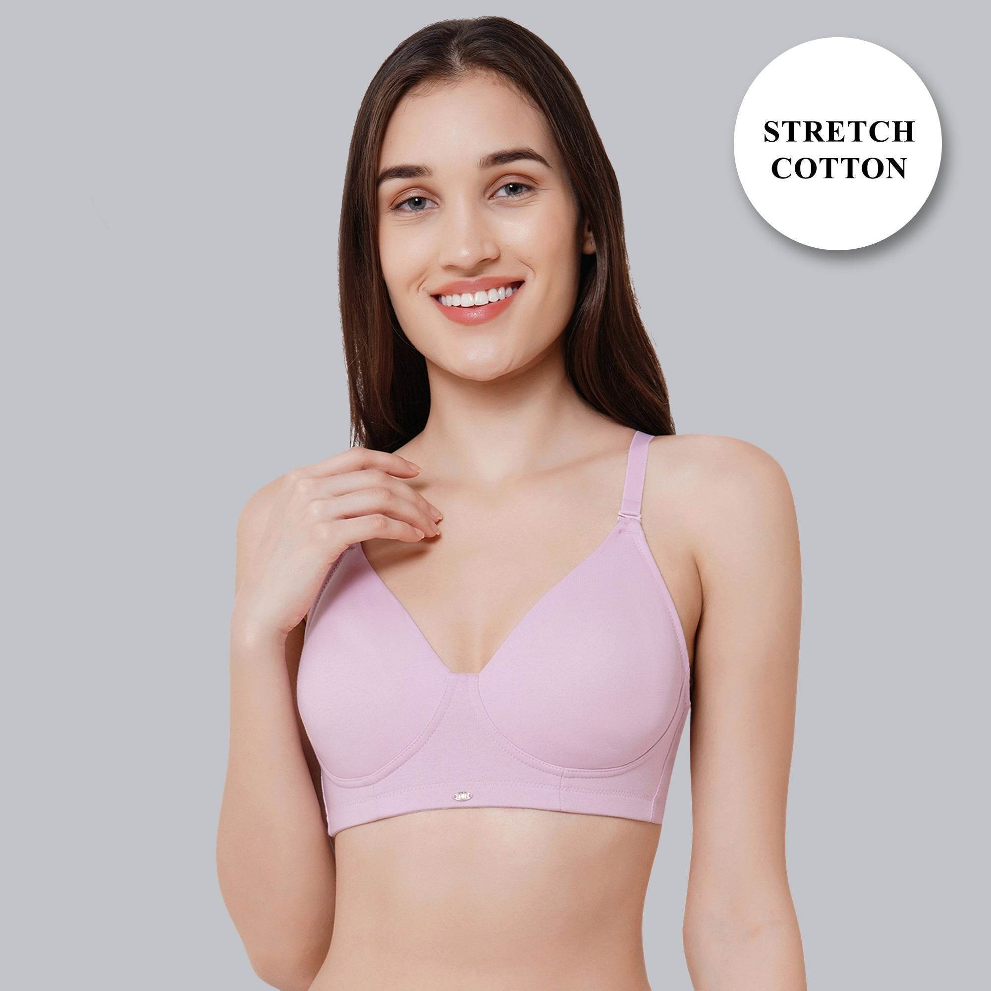 Ultimate Comfort: Non-Padded, Non-Wired Full Coverage T-Shirt Bra for Everyday Wear