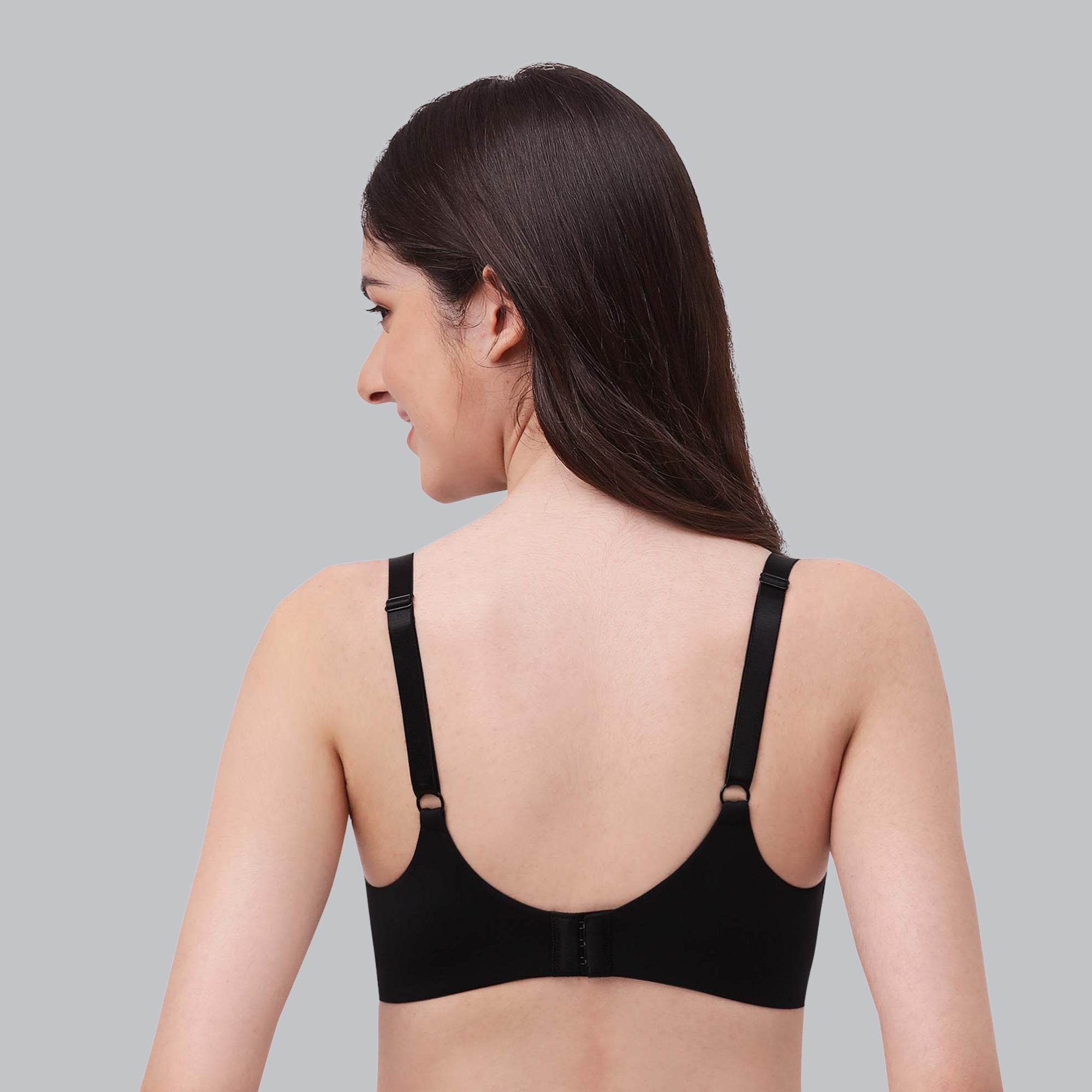 Experience Ultimate Comfort: Full Coverage, Padded, Non-Wired Ultrasoft Seamless Bra for All-Day Support