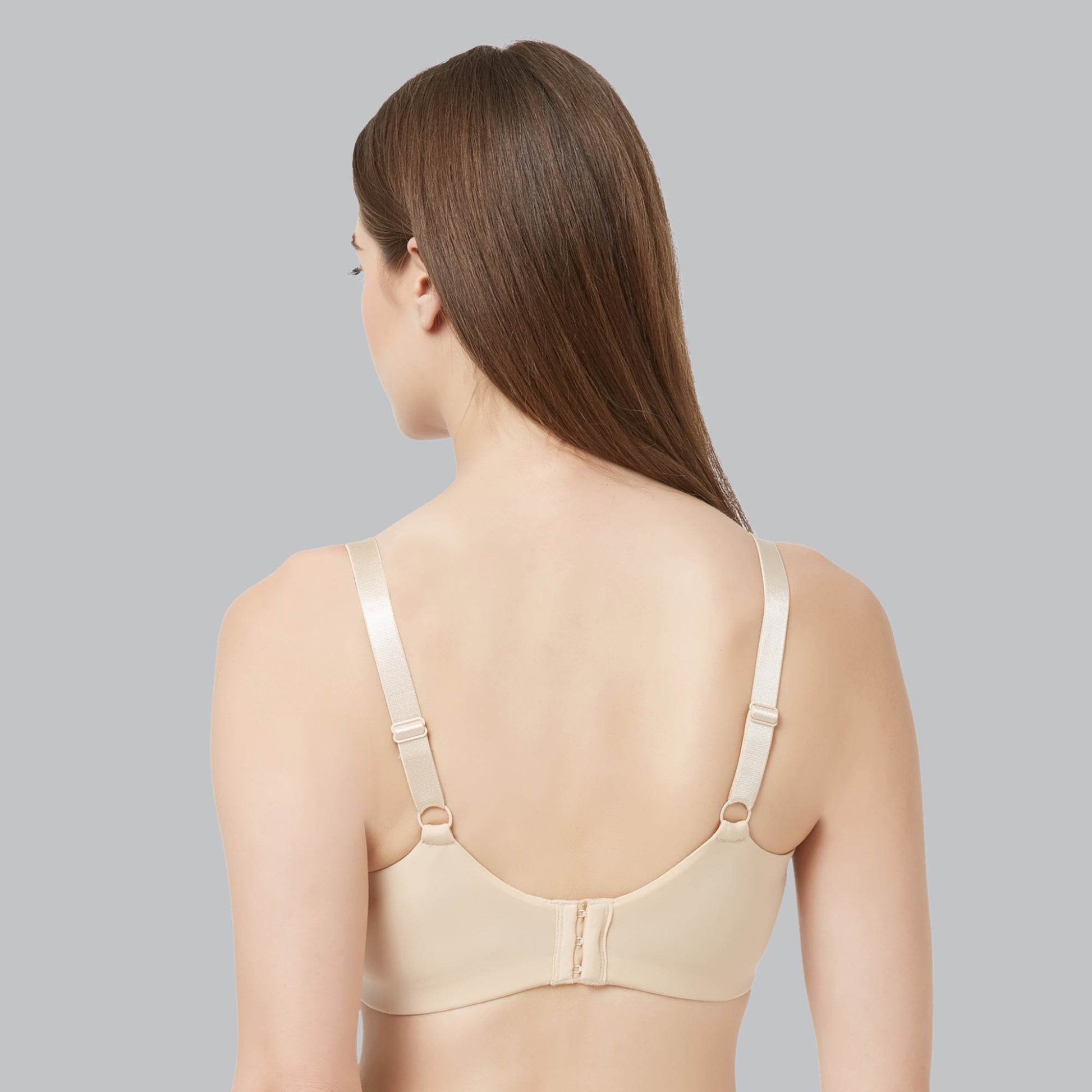 Elegant Non-Padded, Non-Wired Full Coverage Minimizer Lace Bra for Ultimate Comfort & Support