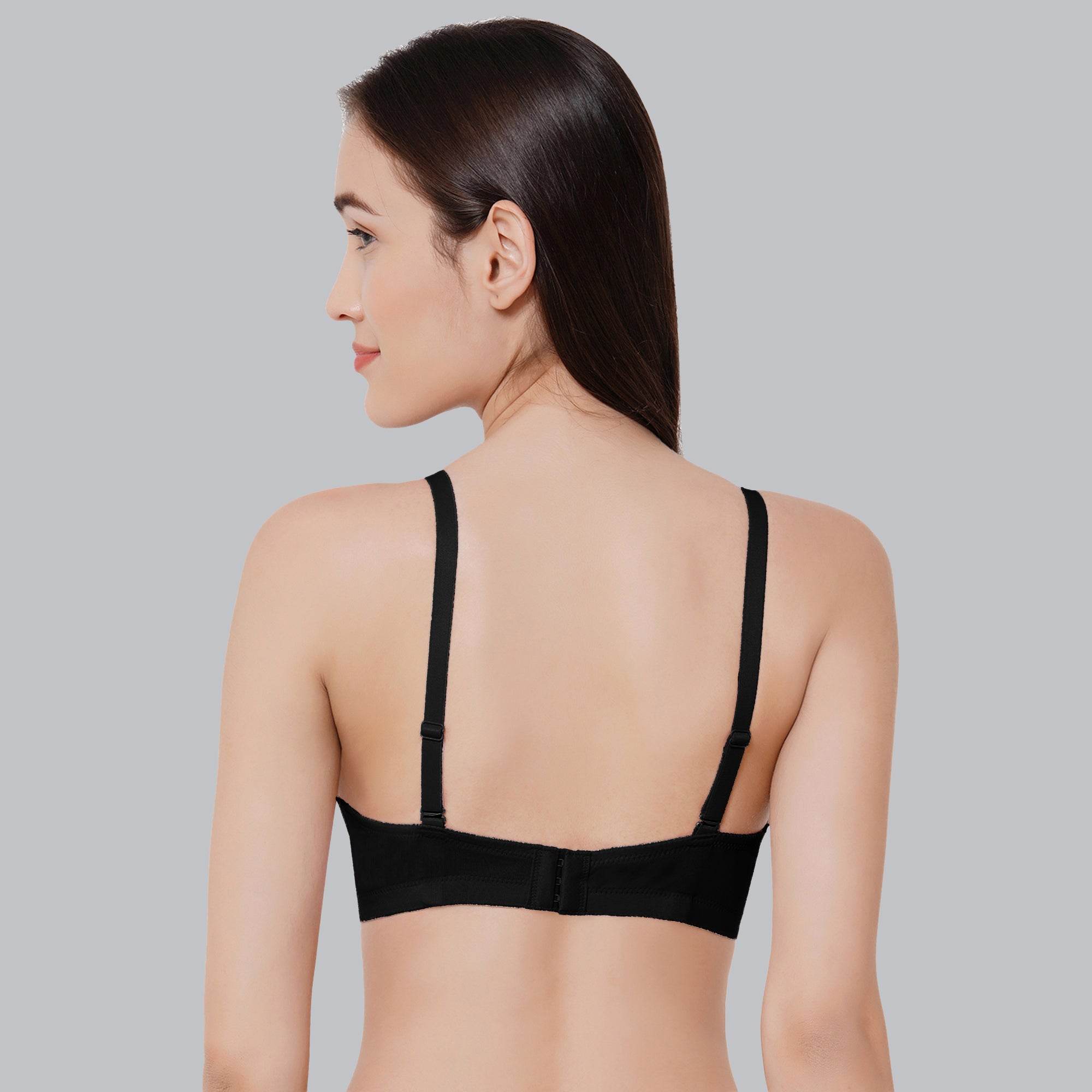 Experience Ultimate Comfort: Non-Padded, Non-Wired Full Coverage T-Shirt Bra for Everyday Wear