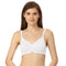 ComfortFit Non-Padded, Non-Wired Full Coverage Cotton Spandex T-Shirt Bra with Broad Back Support