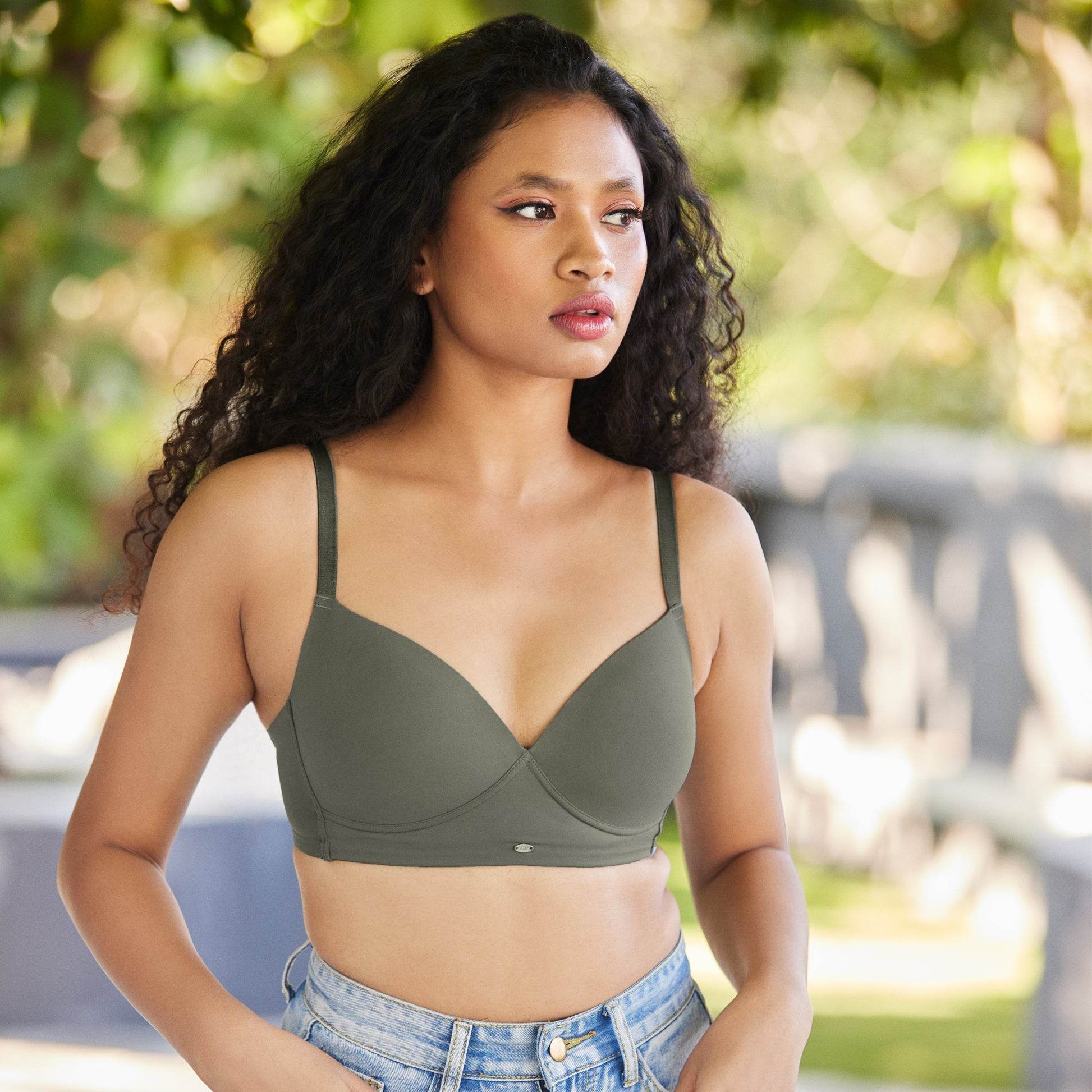 Ultimate Comfort Full Coverage Padded Non-Wired T-Shirt Bra for Everyday Wear