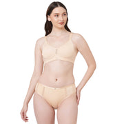 SOIE Full Coverage Minimiser Bra & High Waist Brief Set - Flawless Fit & Ultimate Comfort