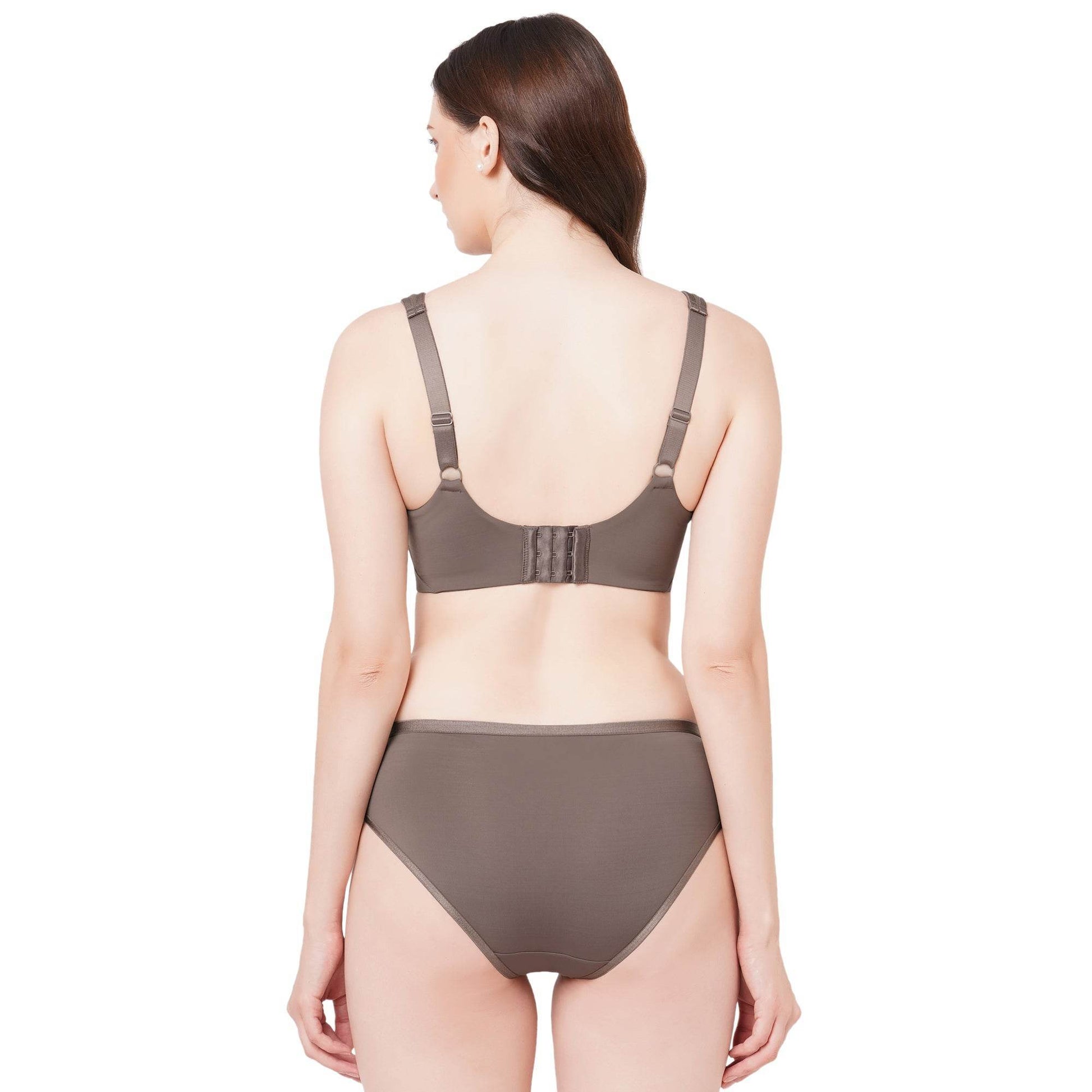SOIE Full Coverage Minimiser Bra and High Waist Brief Set - Flawless Fit & Ultimate Comfort