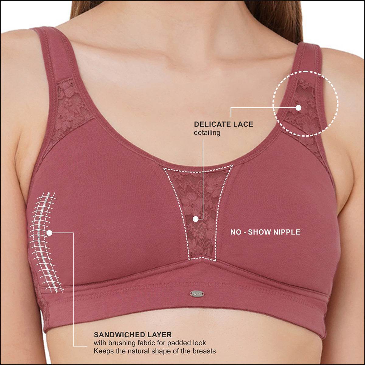 Ultimate Comfort & Support: Non-Padded, Non-Wired Full Coverage Minimizer T-Shirt Bra for Everyday Elegance