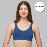 Ultimate Comfort & Support: Non-Padded, Non-Wired Full Coverage Minimizer T-Shirt Bra for Everyday Elegance
