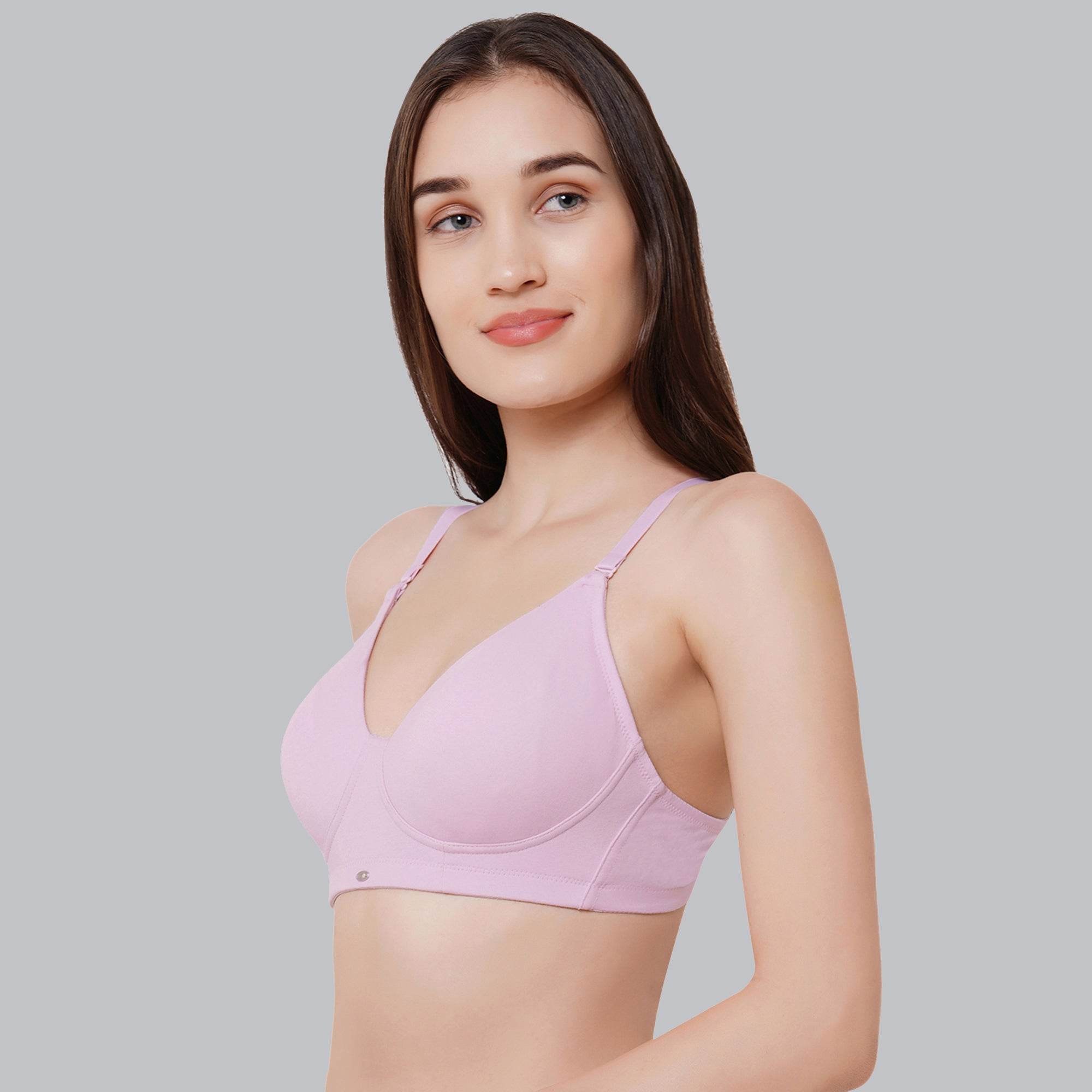Ultimate Comfort: Non-Padded, Non-Wired Full Coverage T-Shirt Bra for Everyday Wear