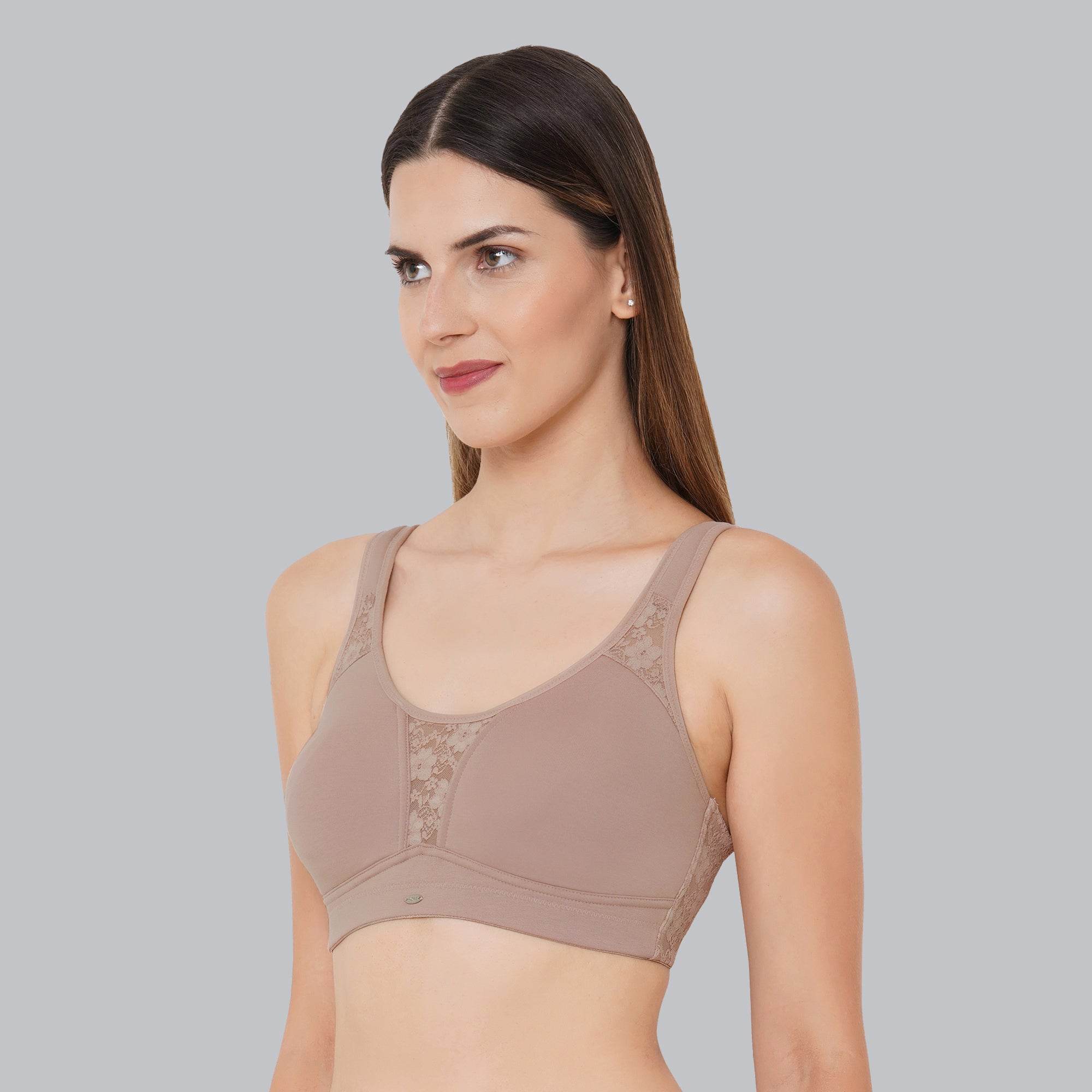 Ultimate Comfort & Support: Non-Padded, Non-Wired Full Coverage Minimizer T-Shirt Bra for Everyday Elegance