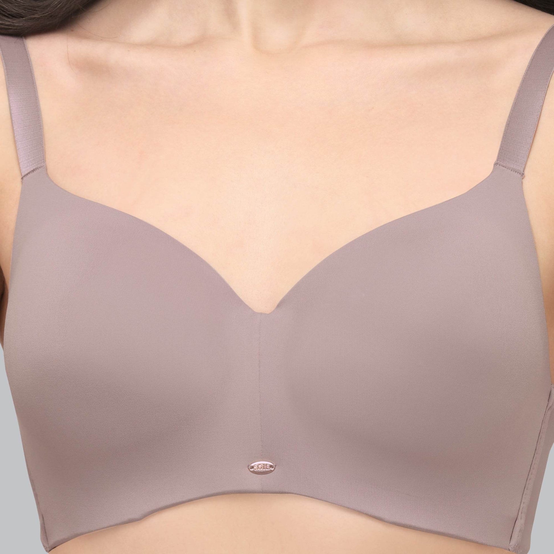 Experience Ultimate Comfort: Full Coverage, Padded, Non-Wired Ultrasoft Seamless Bra for All-Day Support