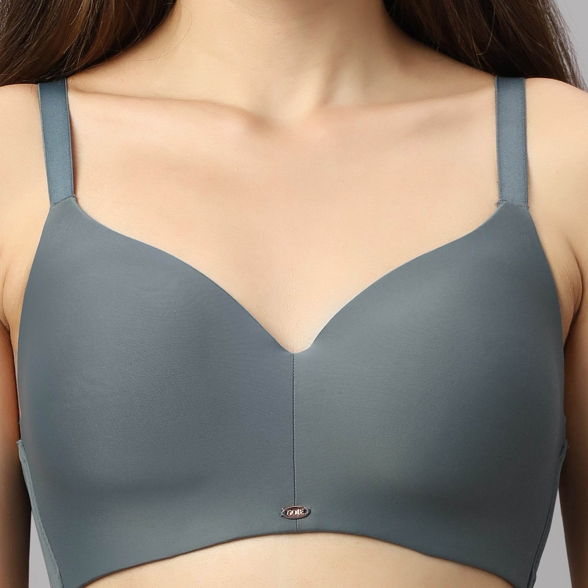 Experience Ultimate Comfort: Full Coverage, Padded, Non-Wired Ultrasoft Seamless Bra