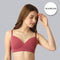 Ultra-Comfort Full Coverage Padded Non-Wired T-Shirt Bra - Seamless Design for Everyday Support