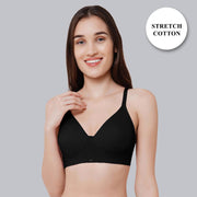Experience Ultimate Comfort: Non-Padded, Non-Wired Full Coverage T-Shirt Bra for Everyday Wear