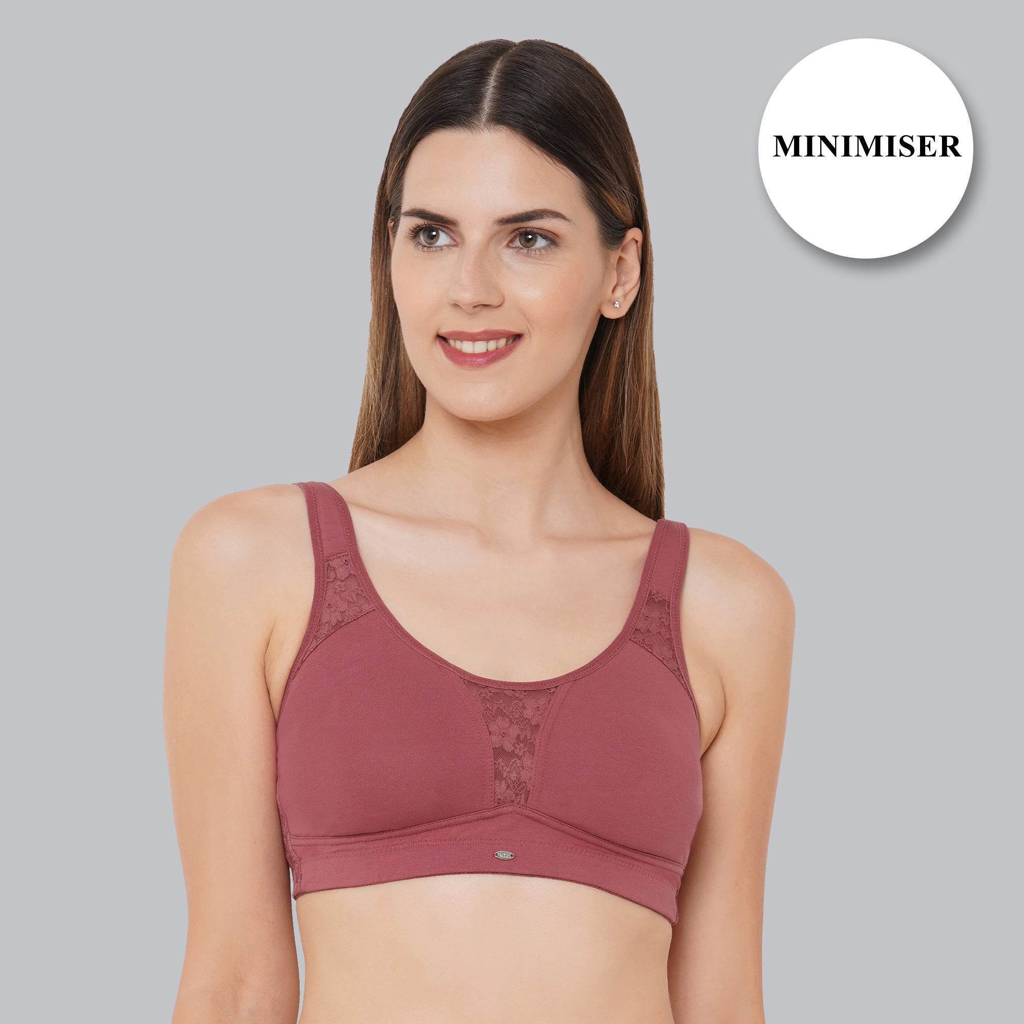 Ultimate Comfort & Support: Non-Padded, Non-Wired Full Coverage Minimizer T-Shirt Bra for Everyday Elegance