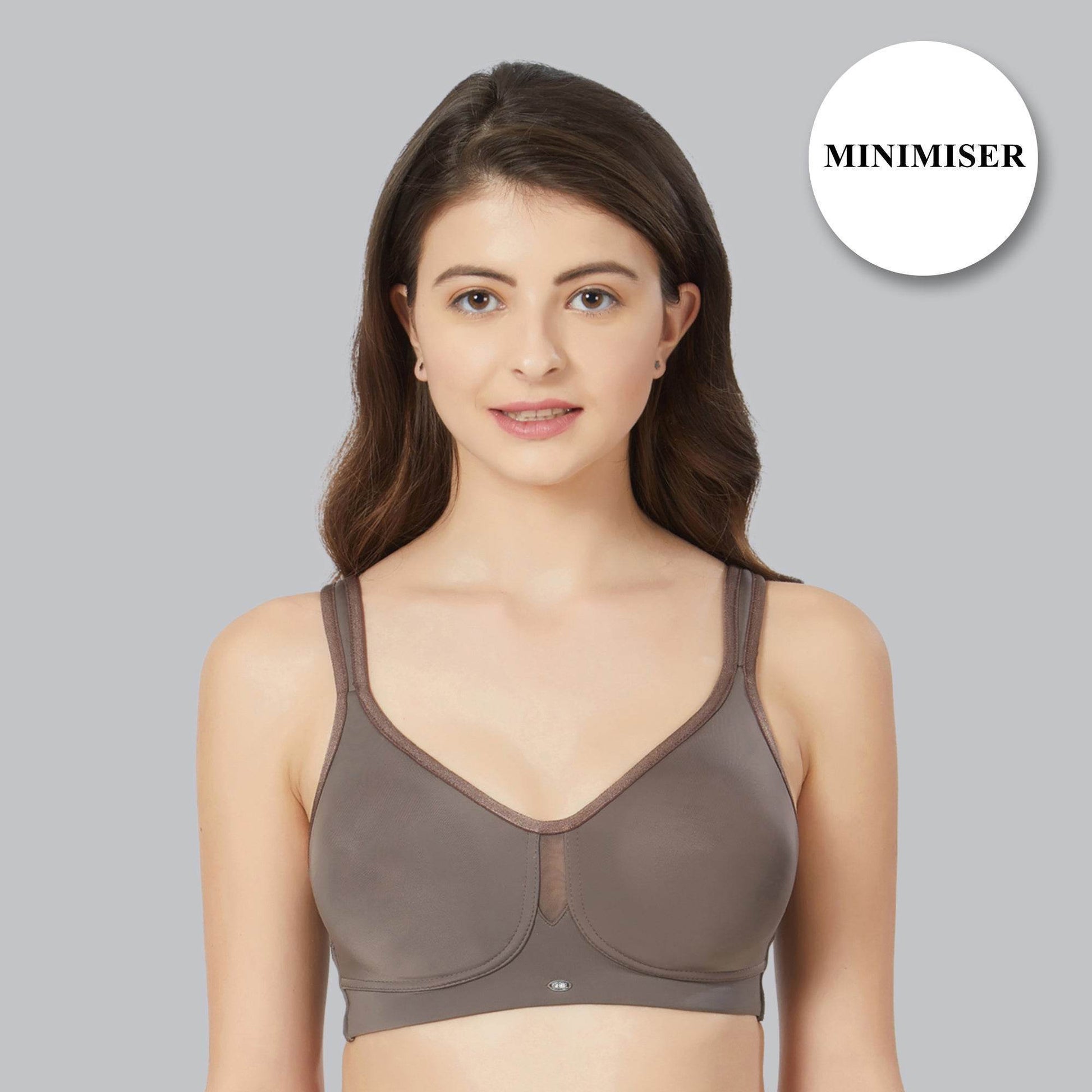 SOIE's Top-Selling Full Coverage Minimizer Bra: Ultimate Comfort & Flawless Fit (Non-Padded, Non-Wired)