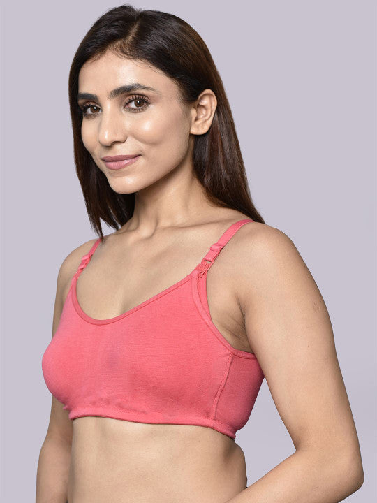 Pack of 2 Organic Cotton Antimicrobial Women Feeding Bra