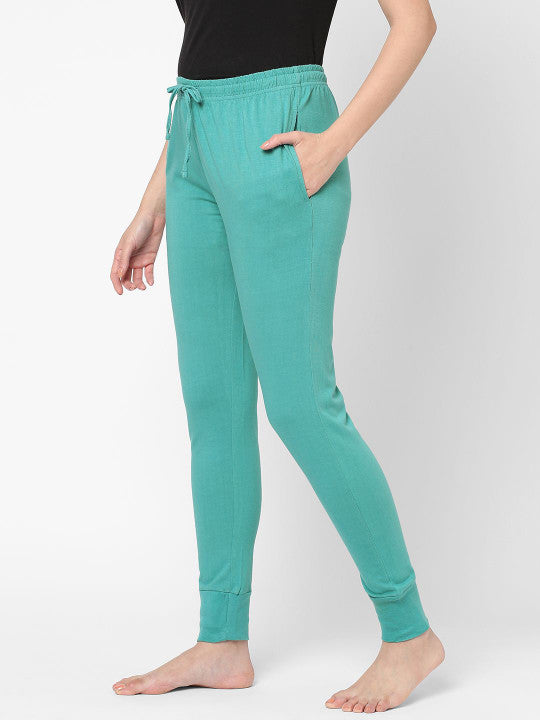 Inner Sense Women Mid-Rise Lounge Joggers