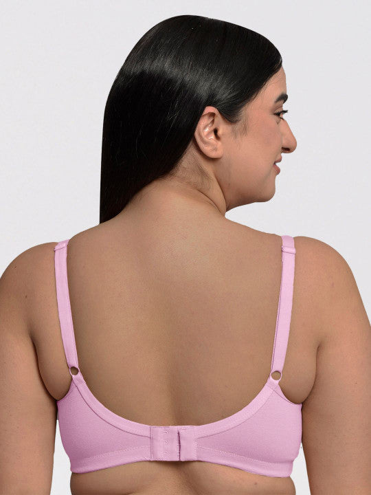 Inner Sense Women Pack of 2 Organic Cotton full coverage plus size M frame Bra