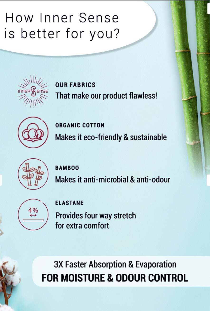 Inner Sense Plus Size Full Coverage Everyday Bra with Anti Microbial & Anti Odour