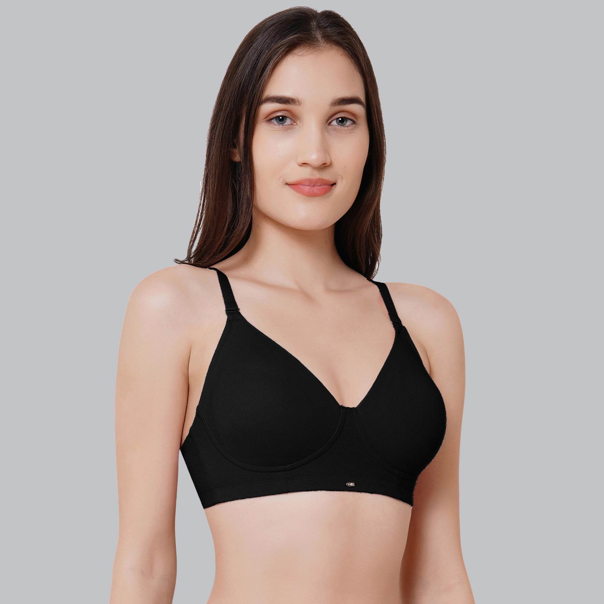 Experience Ultimate Comfort: Non-Padded, Non-Wired Full Coverage T-Shirt Bra for Everyday Wear