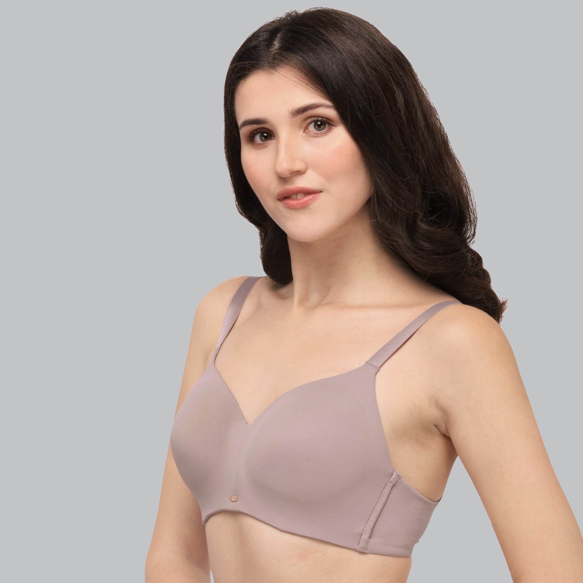 Experience Ultimate Comfort: Full Coverage, Padded, Non-Wired Ultrasoft Seamless Bra for All-Day Support