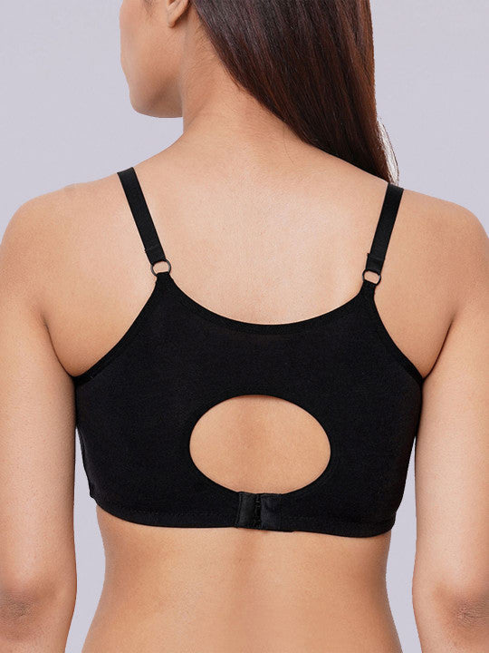 Pack of 2 Organic Cotton Antimicrobial Women Feeding Bra