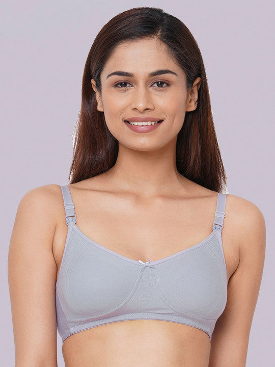 Inner Sense Women Pack of 3 Organic Cotton Antimicrobial Feeding Bra