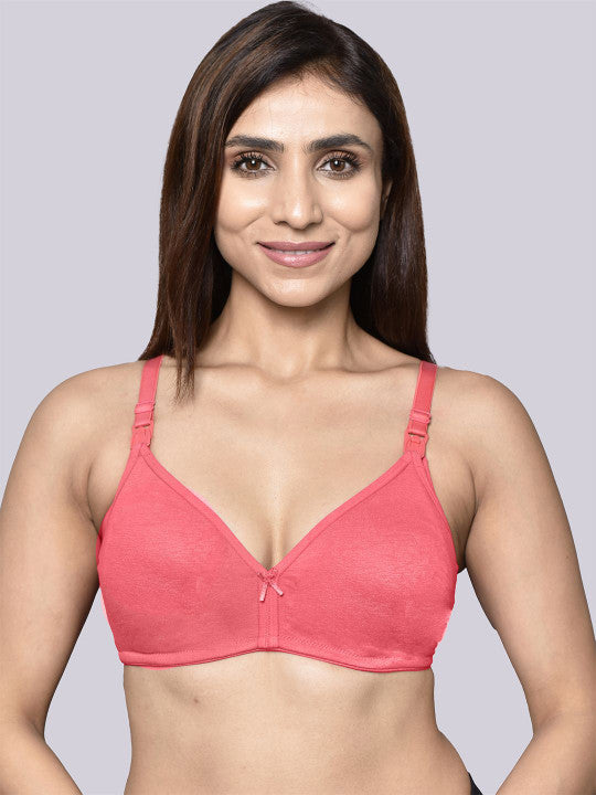 Pack of 2 Organic Cotton Antimicrobial Women Feeding Bra