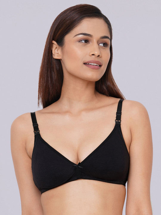 Inner Sense Women Pack of 2 Organic Cotton Anti Odour Antimicrobial Bra