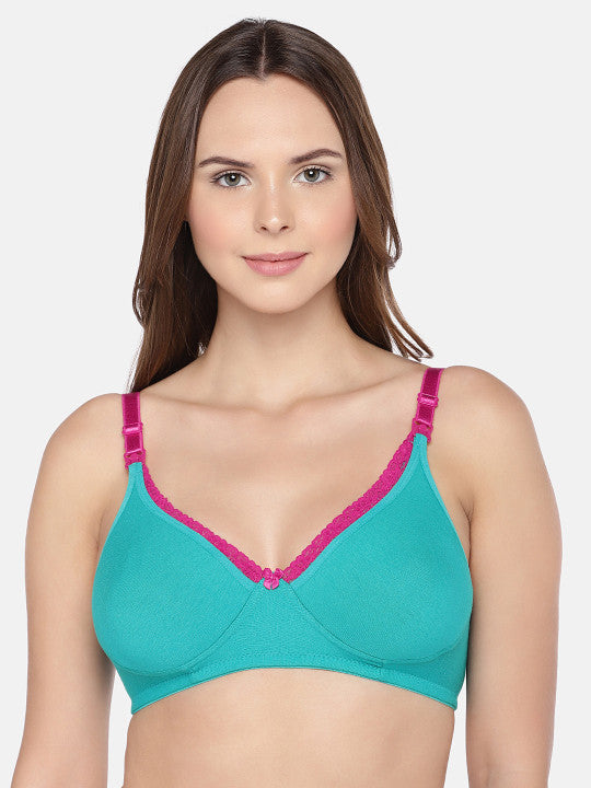 Inner Sense Pack Of 3 Solid Non-Wired Non Padded Organic Maternity Bra IMB003E_3A_3B