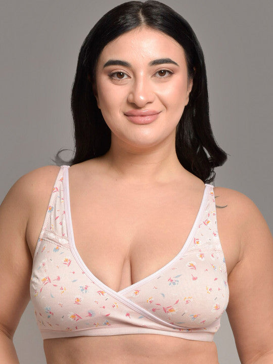 Inner Sense Plus Size Non-Wired Non Padded Anti Odour Anti Microbial Maternity Bra - Image 1