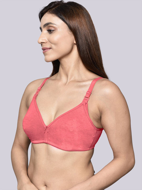 Pack of 2 Organic Cotton Antimicrobial Women Feeding Bra