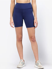Inner Sense Women Slim Fit High-Rise Running Sports Shorts with Antimicrobial Technology