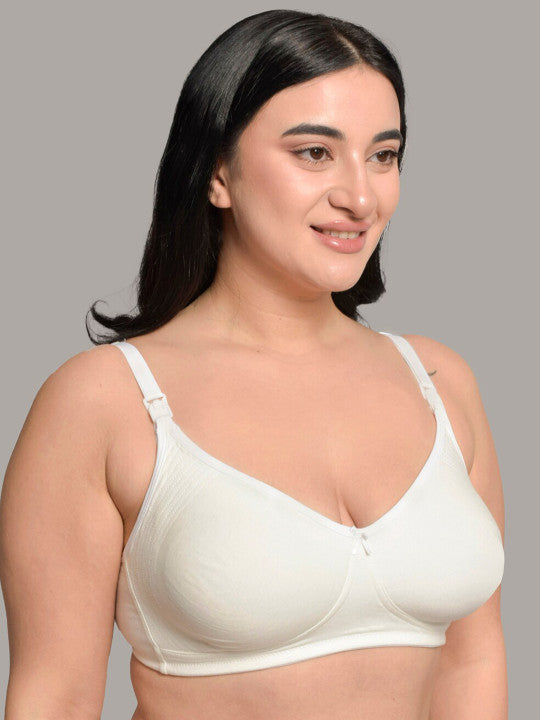 Inner Sense Plus Size Non-Wired Non Padded Anti Odour Anti Microbial Maternity Bra Image 2