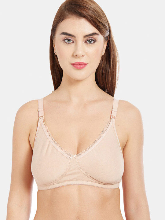 Inner Sense Organic Antimicrobial Laced Soft Nursing Bra Pack of 3
