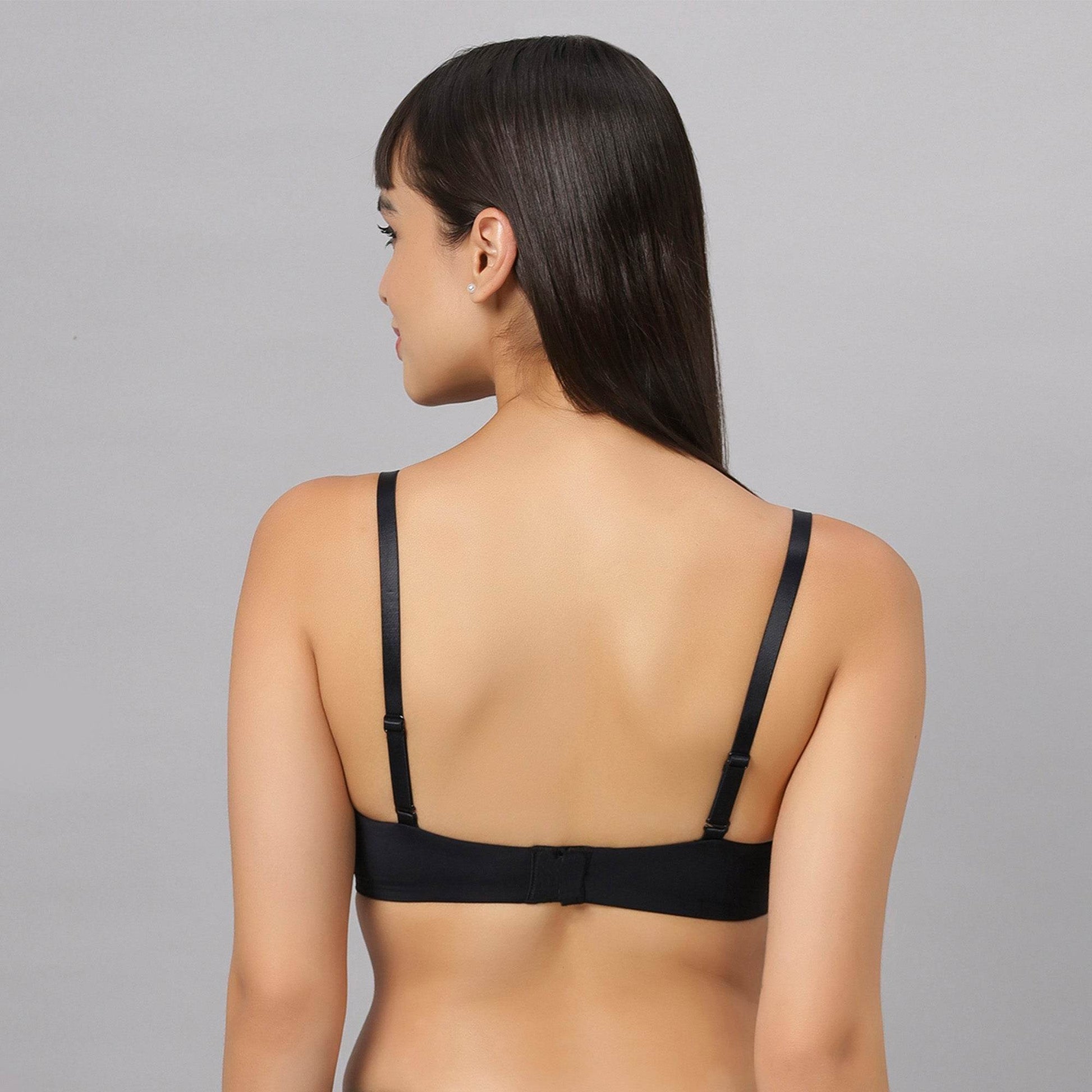 Ultra-Comfort Full Coverage Padded Non-Wired T-Shirt Bra - Seamless Design for Everyday Support