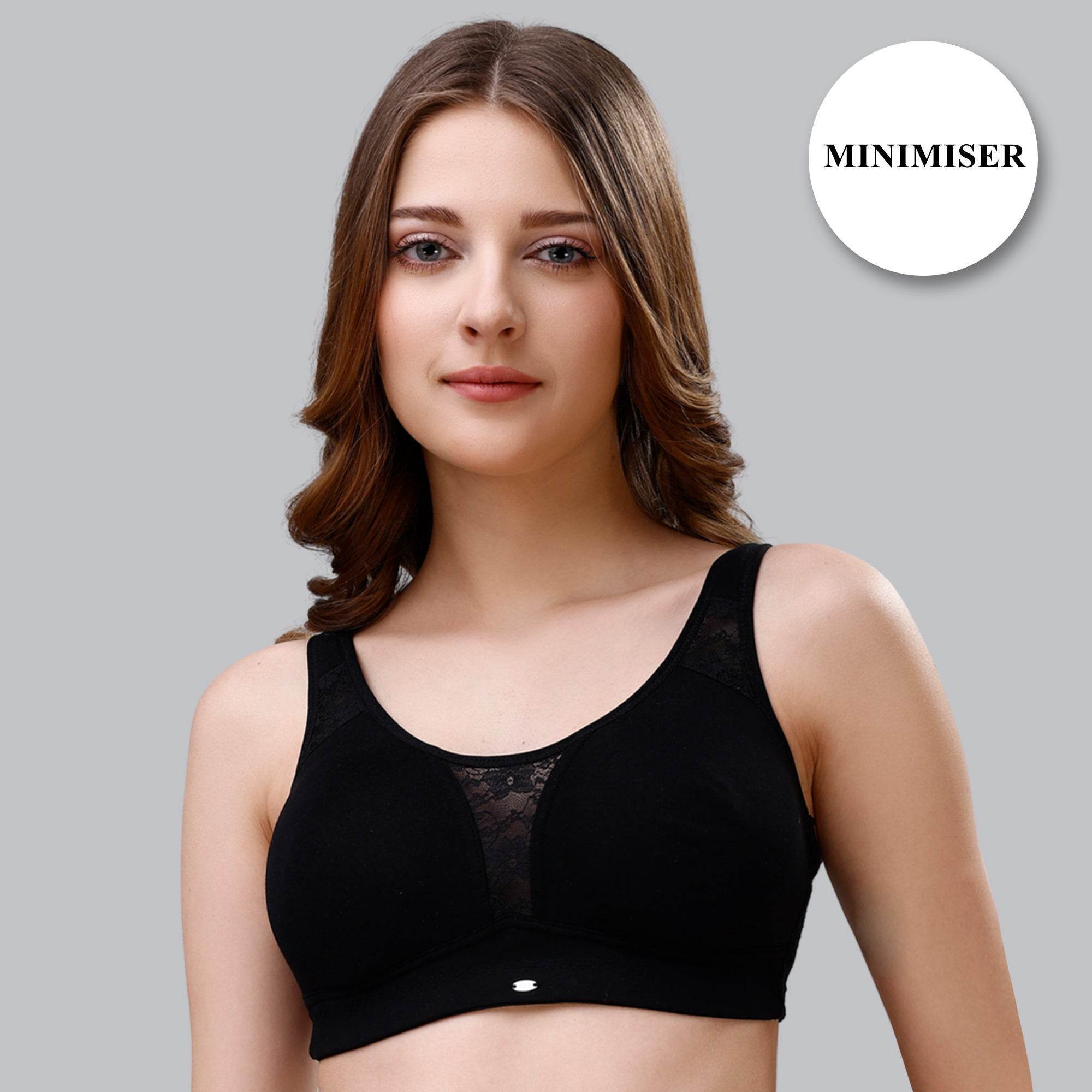 Ultimate Comfort Minimizer T-Shirt Bra: Non-Padded, Non-Wired Full Coverage for a Smooth, Natural Look