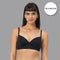 Ultra-Comfort Full Coverage Padded Non-Wired T-Shirt Bra - Seamless Design for Everyday Support
