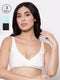 Inner Sense Multicoloured Solid Organic Cotton Maternity Bra Pack of 3 IMB007C_7E_7G-