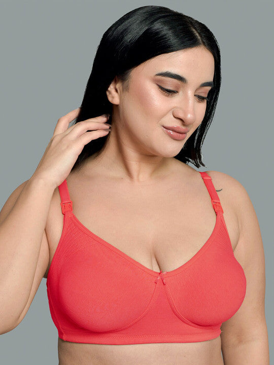 Inner Sense Full Coverage Non Padded Anti Odour Maternity Bra