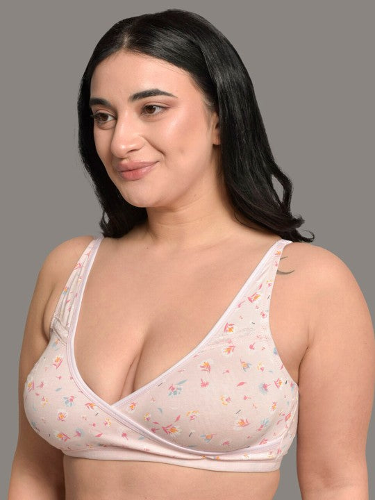 Inner Sense Plus Size Non-Wired Non Padded Anti Odour Anti Microbial Maternity Bra - Image 3