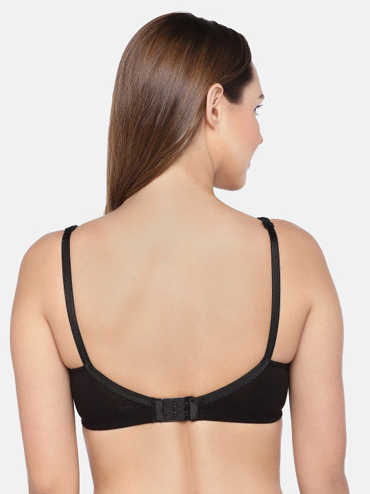 Inner Sense Pack of 2 Solid Non-Wired Non Padded T-shirt Bra